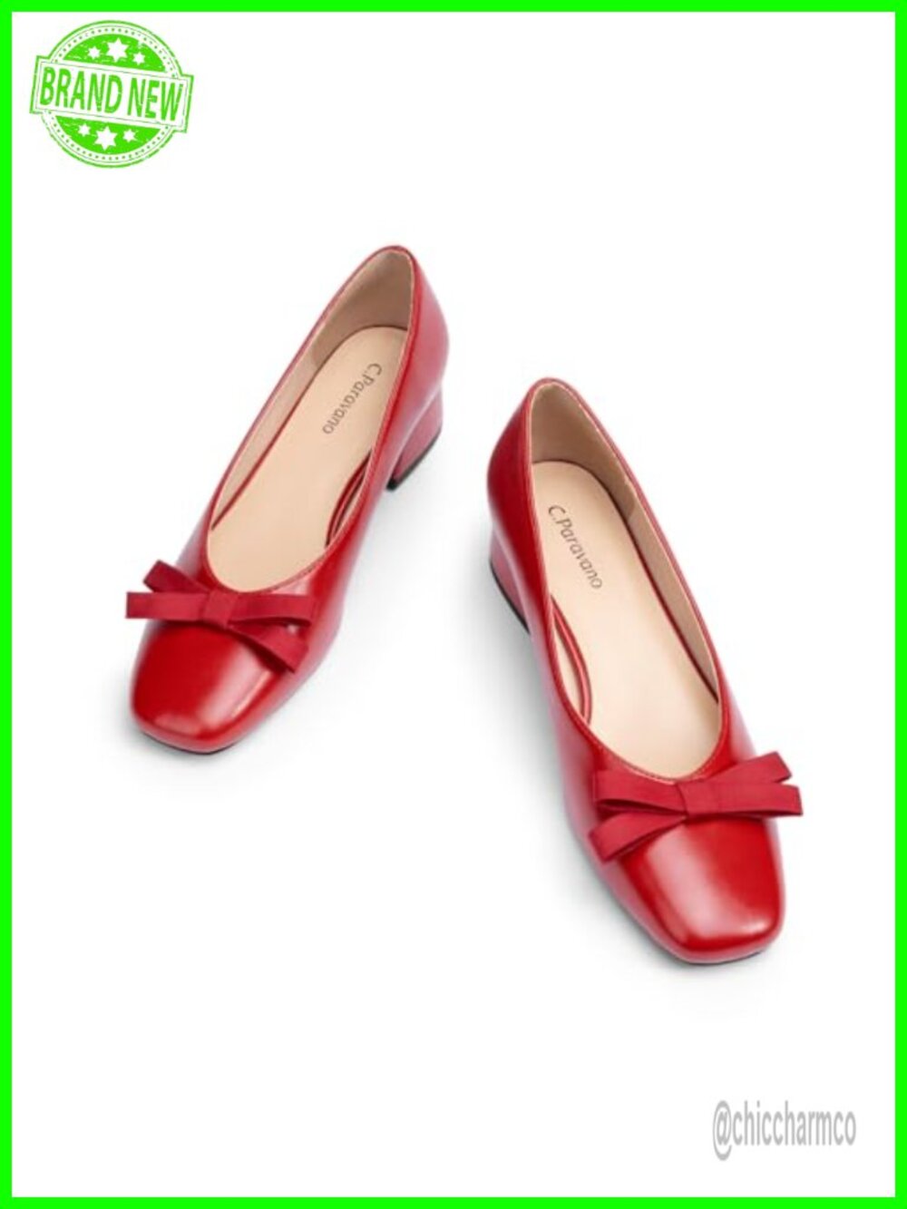 Women's Pumps Chunky Block Heel Square Toe Dressy Casual